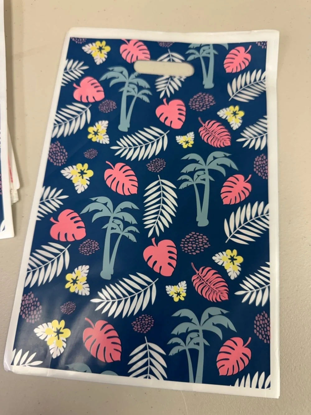 120 count Luau Tropical Floral Party Favor Bags - Navy, Pink, Red, Light Blue